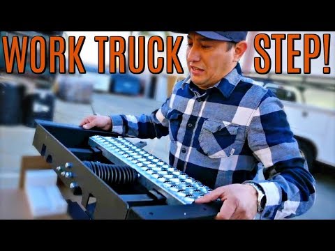 Automatic Work Truck Step Installation Video | Best Work Truck Step | Carr Work Truck Step | Carr