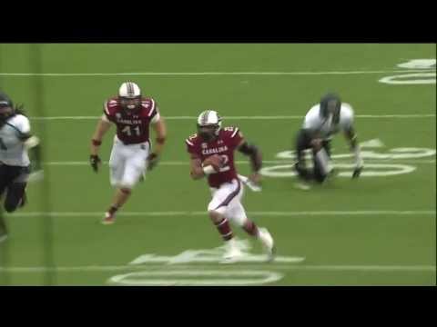 2013 USC vs Coastal Carolina - Brandon Wilds 27 Yd Run