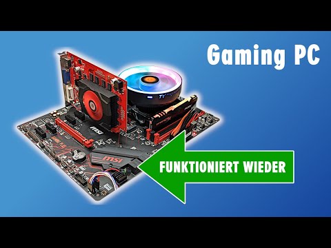 PC lässt sich nicht einschalten - startet nicht - MSI Flashback Bios Update