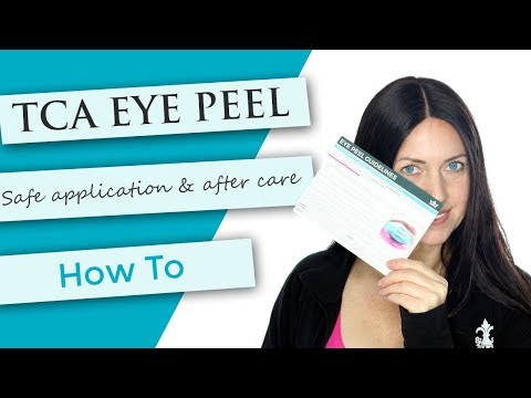 TCA Eye Peel Tutorial | Demonstration + After Care Video