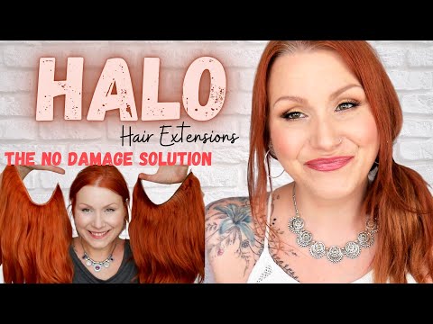 How To Put In Halo Hair Extensions - Extensions That...