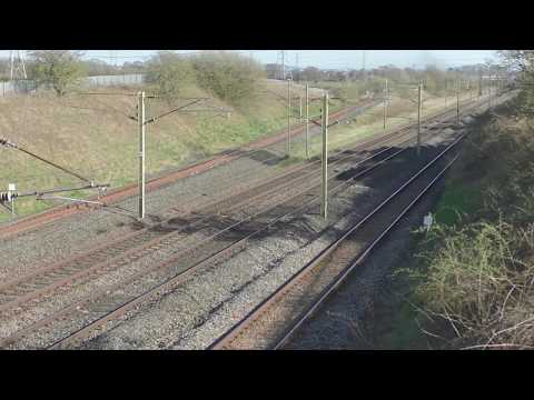 45690 + 45699 head out of Carlisle 21.04.18