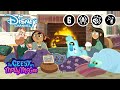 De Geest en Molly Mcgee | Spelen in de sneeuw | Disney Channel NL