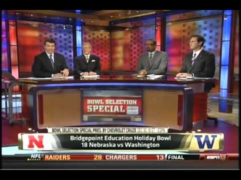 Washington vs. Nebraska Holiday Bowl 2010