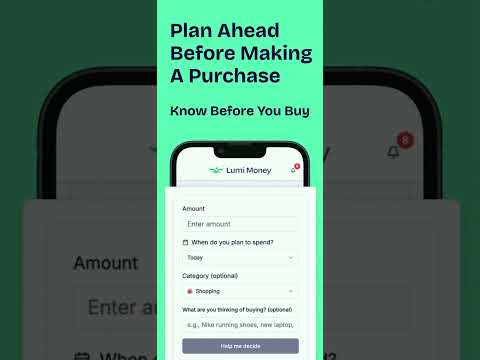 Lumi Money: Spend Better Today