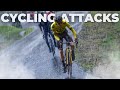 POWERFUL CYCLING ATTACKS | Jonas Vingegaard & Wout Van Aert & Remco Evenepoel 2024