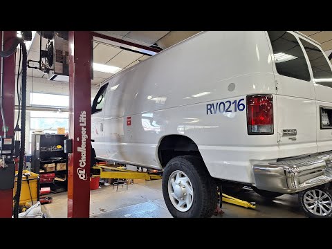 Ford Econoline Transmission Removal | E150 E250 4R70W