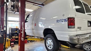 Ford Econoline Transmission Removal | E150 E250 4R70W