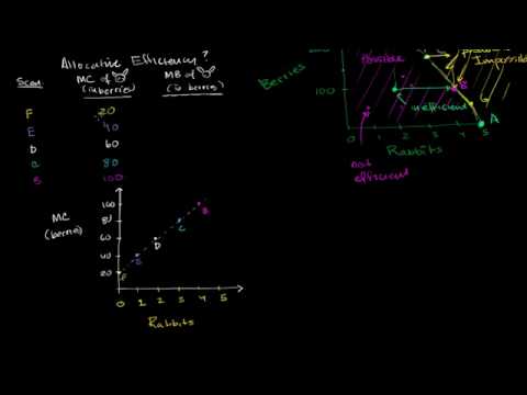 01 - Production possibilities frontier - 04 - Allocative efficiency and marginal benefit.webm