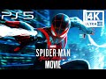 SPIDER MAN MILES MORALES PS5 All Cutscenes 4K 60FPS Game Movie Ultra HD