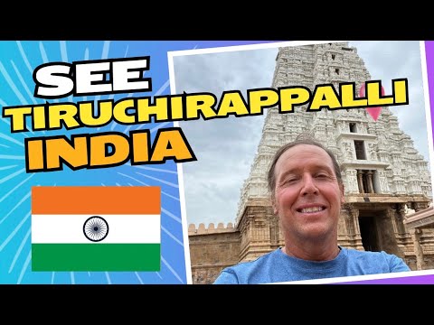 Foreigner reaction to Tiruchirappalli 🇮🇳 india