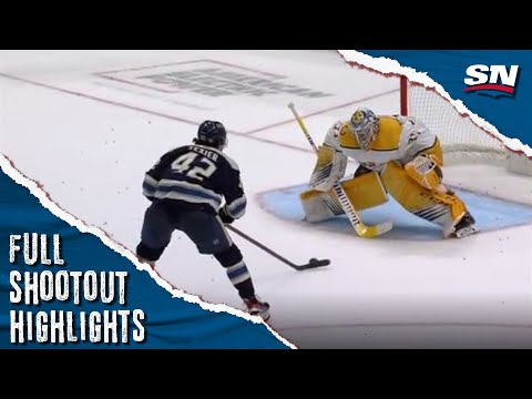 Nashville Predators at Columbus Blue Jackets | FULL Shootout Highlights