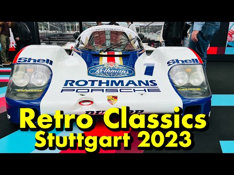 Retro Classics - Stuttgart 2023 - Messerundgang