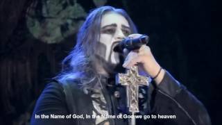 In The Name Of God (Live) - POWERWOLF - Lyrics - HD - Masters Of Rock 2015