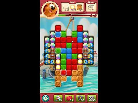 Toon Blast Level 8228 - NO BOOSTERS 🐻🐺🐱 | SKILLGAMING ✔️