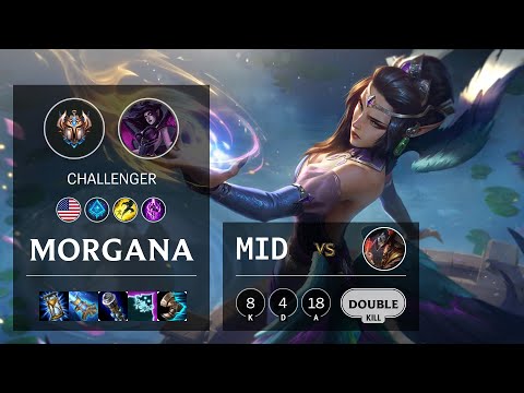 Morgana Mid vs Twisted Fate - NA Challenger Patch 10.13