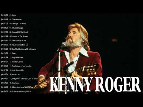 Kenny Rogers Greatest Hits Full Album 2020 - Kenny Rogers Best Songs - Kenny Rogers Playlist