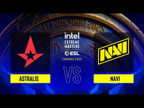 Astralis vs. NAVI - IEM Chengdu 2025 - Group A
