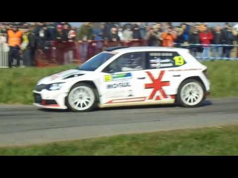 Rally Šumava Klatovy 2017 Daniel Landa RZ1 krizovka