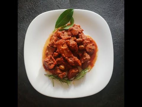 Cinghiale in umido |Wild Boar Recipe