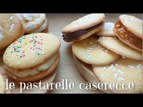 PASTARELLE CASERECCE CON CREMA PASTICCERA NUTELLA O MARMELLATA