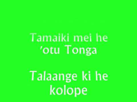 Kei Tonga Pe (with Lyrics)