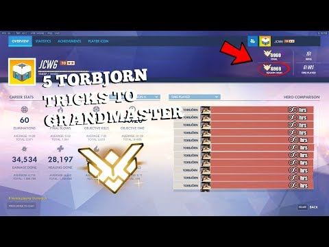 5 TORBJORN TIPS/TRICKS THAT GRANDMASTERS ABUSE THAT YOU DON'T