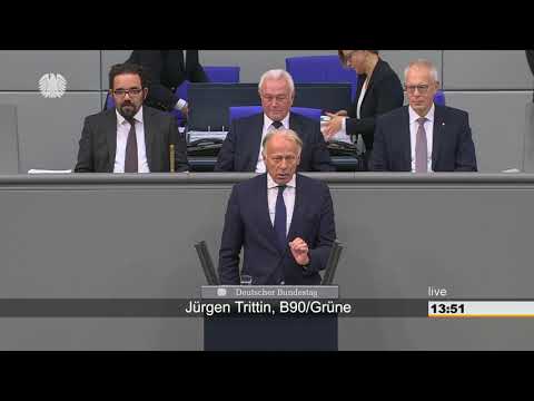 Jürgen Trittin: Zwei-Prozent-Rüstungsziel der NATO [Bundestag 08.11.2018]