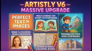 Artistly v6.0 New Update Demo (All-In-One AI Design Tool)
