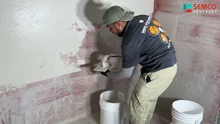 SEMCO X BOND Microcement Application 2025