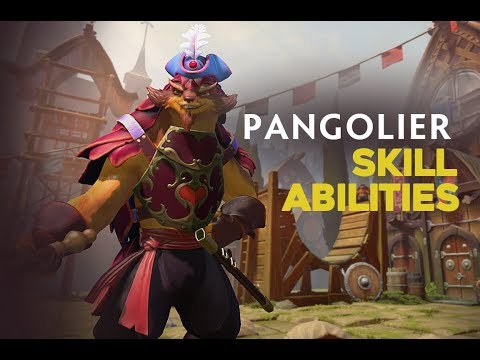 DOTA 2  NEW HEROES PANGOLIER  SKILL  ABILITIES  || DUELING FATES UPDATE  PATCH 7.07