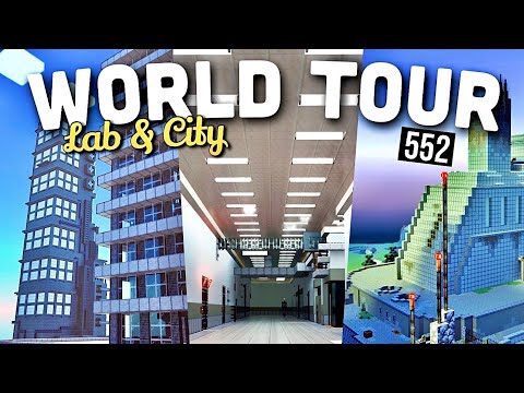 Touring My City & Laboratory in Minecraft! (Lab & City) - Ep.552
