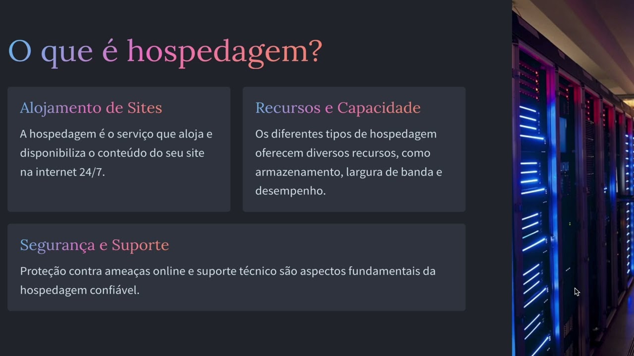 Aula 03   O que é Domínio e Hospedagem
