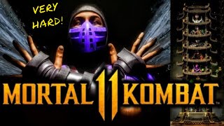 MK11 *RAIN* VERY HARD KLASSIC TOWER GAMEPLAY!! (NO MATCHES LOST)