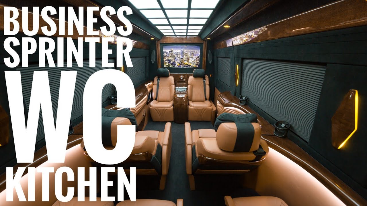 Mercedes-Benz Sprinter ERTEX LUXURY CAR DESIGN CO. 30TH YEAR SPRINTER PRIVATE JET video