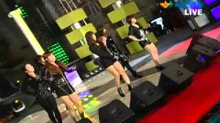 [Live] 100930 T-ara - I&#39;m Really Hurt @ Armed Forces Broadcasting [3]