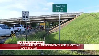 One injured in officer-involved shooting in Bowie County, Texas