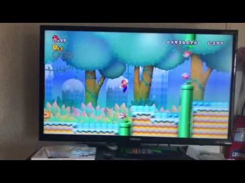 New super Mario bros wii world 9-7 - hardest level in the game