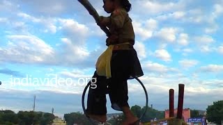 Acrobatics at Pushkar grounds 