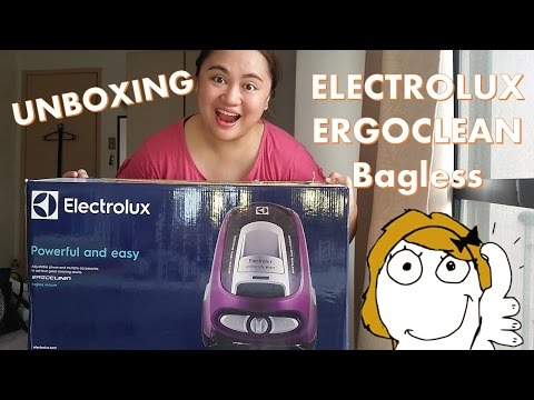 Unboxing Electrolux ErgoClean Bagless