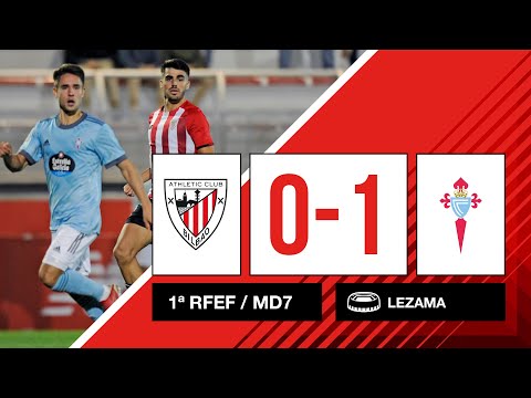 Imagen de portada del video ⚽ Resumen I 7. J – 1ª RFEF I Bilbao Athletic 0-1 RC Celta B I Laburpena