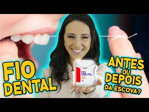 FIO DENTAL ANTES OU DEPOIS DA ESCOVAÇÃO? Dra. Jaque Akemi - Londrina-PR