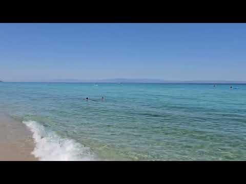 Seawater in Polichrono, Kassandra, Greece, August 2025