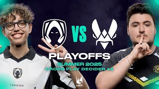 HERETICS vs VITALITY, LA BONNE SURPRISE CONTINUE (LEC Summer 2025)
