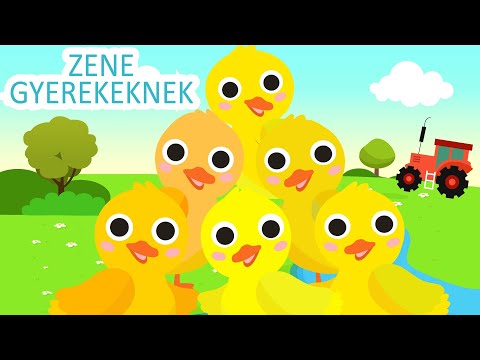 Hat Kicsi Kacsa - Gyerekdal | Zene Gyerekeknek
