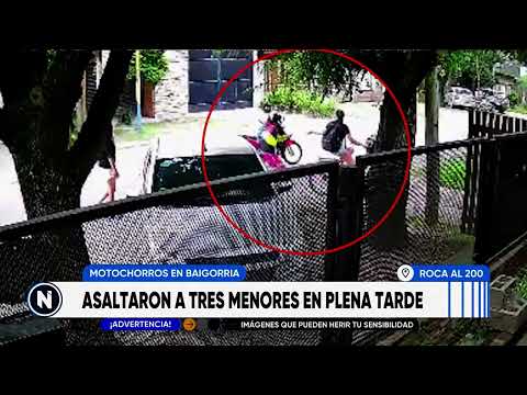 Violento robo de motochorros en Granadero Baigorria | TELEFE ROSARIO