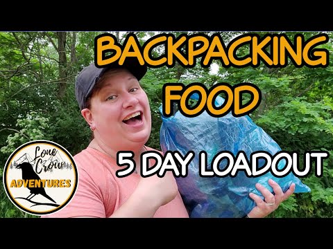 BACKPACKING FOOD FOR 5 DAYS: Best Backpacking Food Ideas - Backpacking Meals Ideas