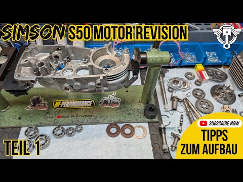 Simson S50 M53 Engine Regeneration Construction Tips and Tricks With Competition!!!