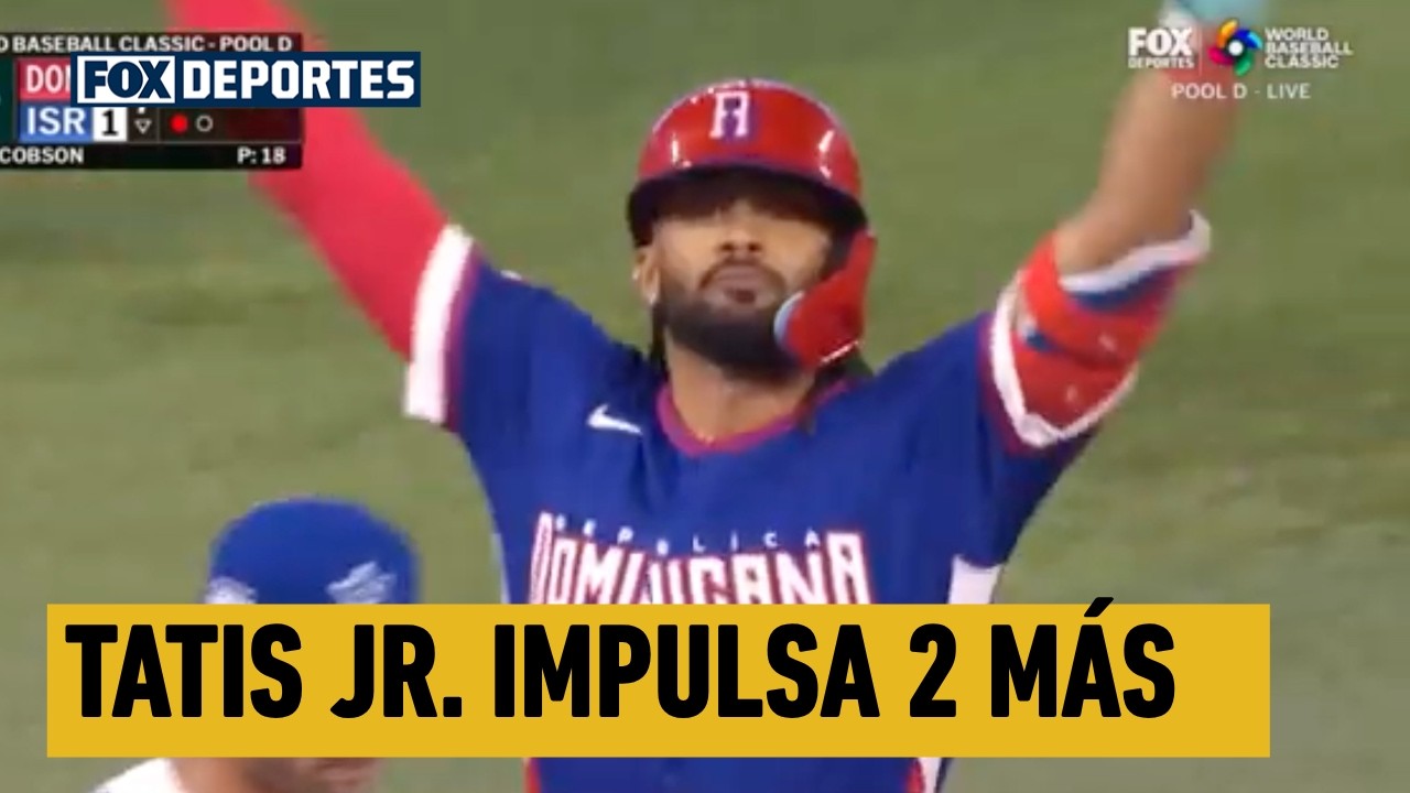 😎 ¡TATIS JR IMPULSA DOS MÁS! | República Dominicana 8-1 Israel | WBC 2026