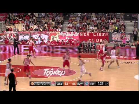 Regular Season Round 3 bwin MVP: Bryant Dunston, Olympiacos Piraeus